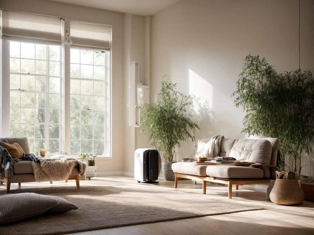 A_cozy_living_room_with_an_air_purifier_operating_in